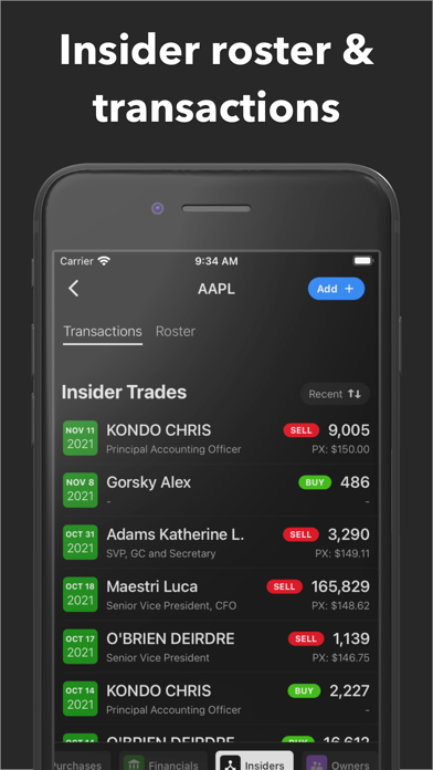 Genius: Stock Market Tracker Screenshot on iOS