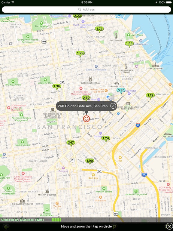 Screenshot #2 for Parking+GPS Locations