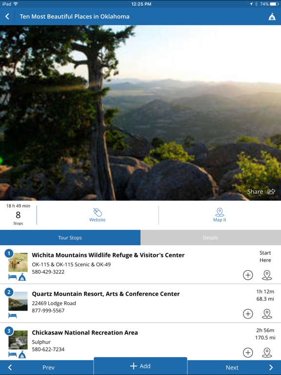 TravelOK iPad screenshot 7 - Travel app