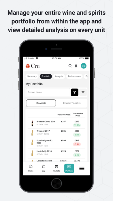 Cru World Wine Screenshot
