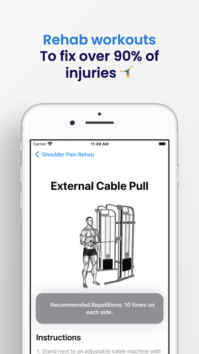 Pocket Rehab: Injuries + More Screenshot