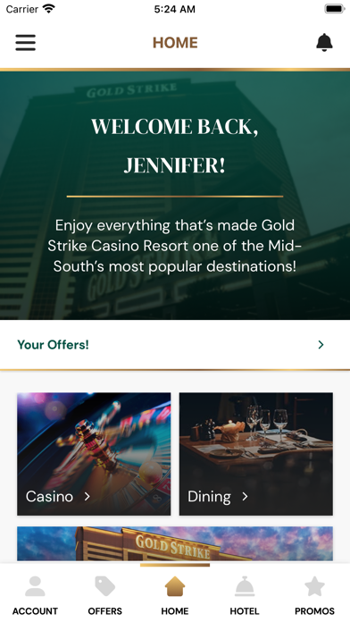 Gold Strike Casino Resort Screenshot