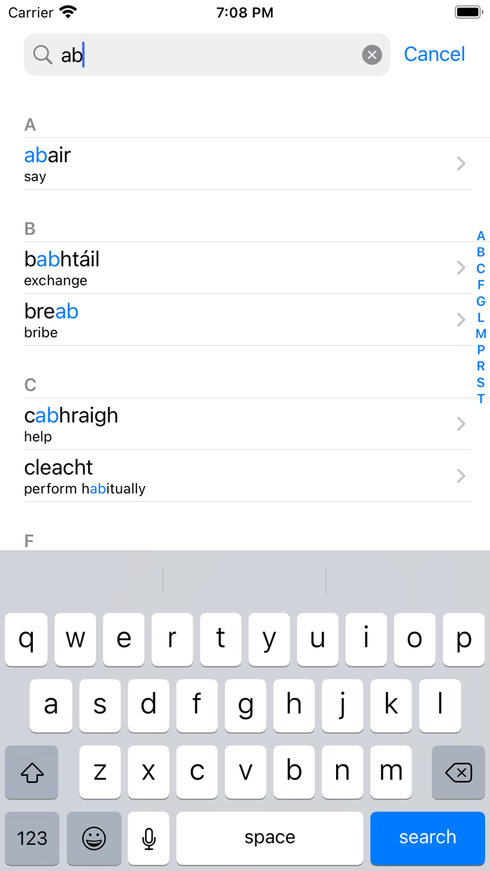 Briathra - Irish Verbs