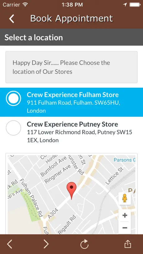 Crew Experience