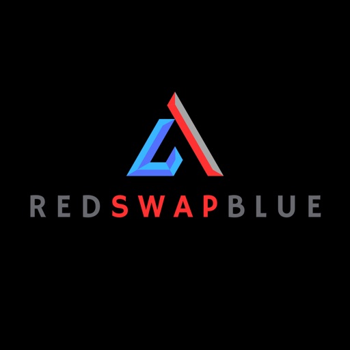 红换蓝logo