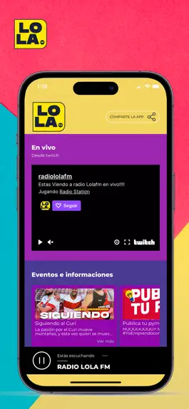 Game screenshot Radio Lola FM 104.3 apk