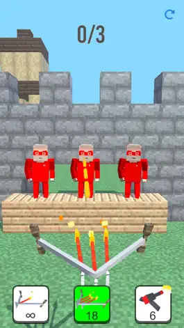 Game screenshot Burn it Down! 3D Pixel Game hack