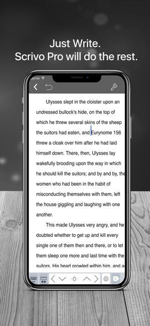 ‎Scrivo Pro - Scrivener Writers Screenshot