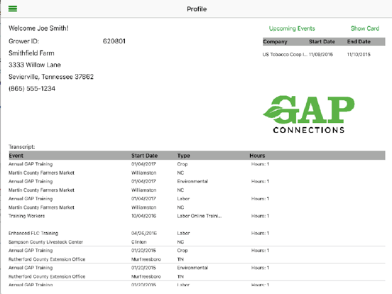 Screenshot #4 pour GAPConnectionsGrower