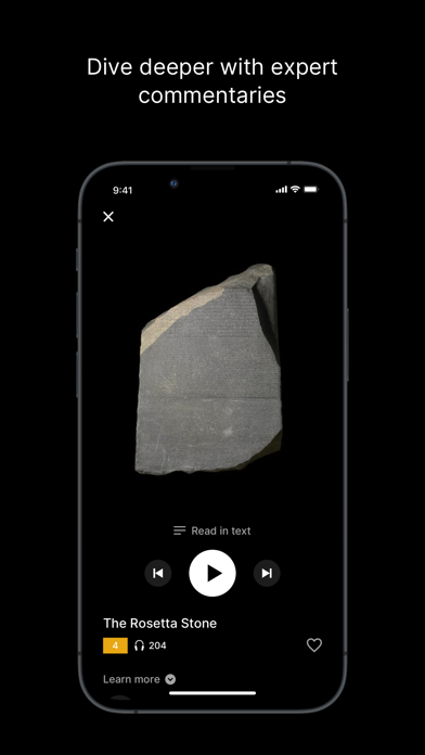 British Museum Audio Screenshot