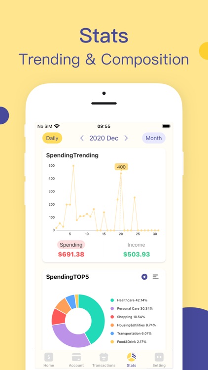 Budget - Spending Tracker App screenshot-5