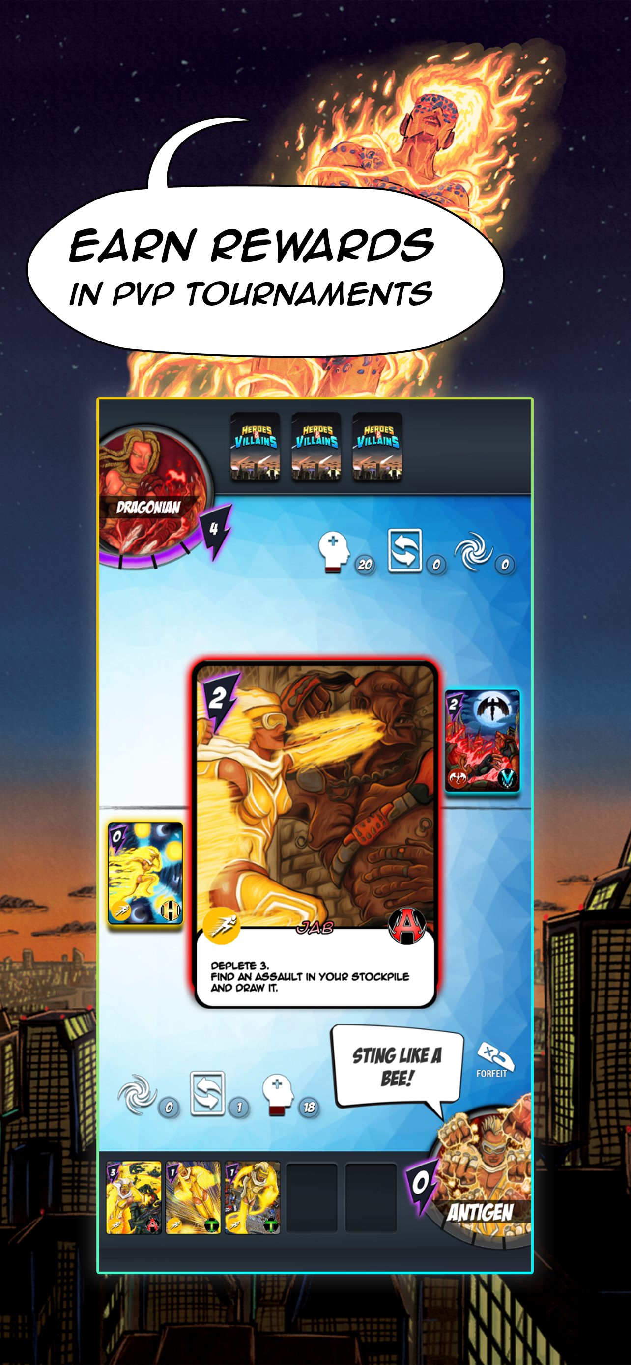 Heroes & Villains: PvP CCG