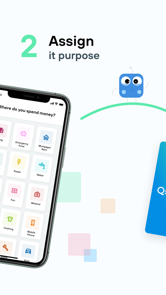 #4. Qube Money: Envelope Budgeting (iOS) By: Qube Money LLC