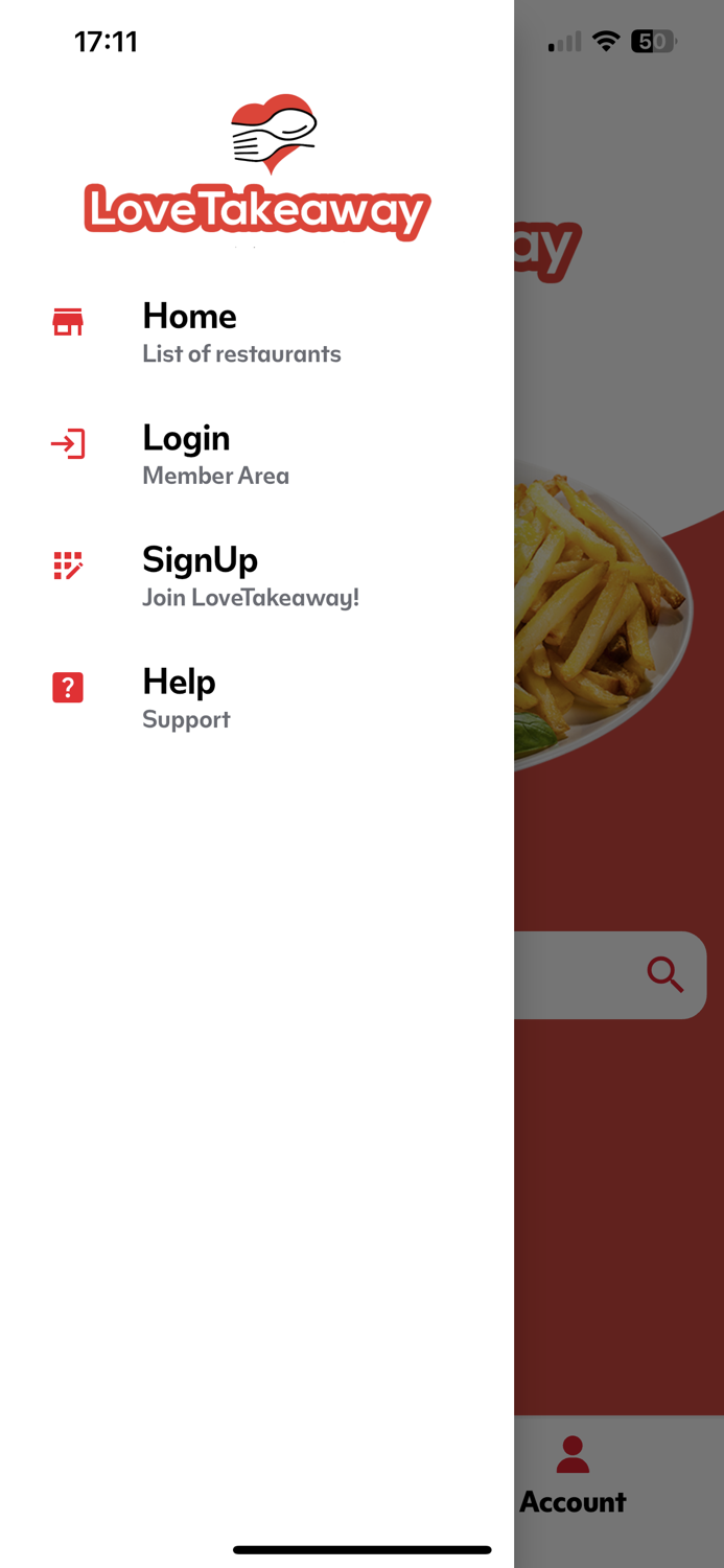 Love Takeaway - Food Delivery