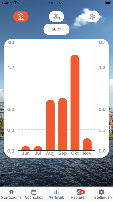 Klantenportaal Screenshot