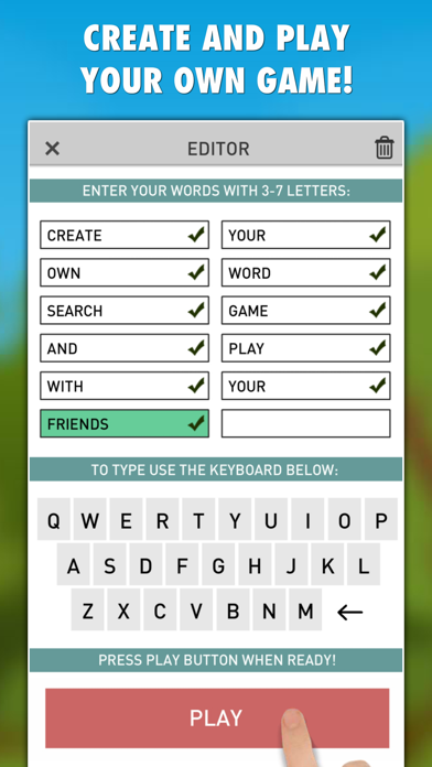 Word Search Daily Game Screenshot