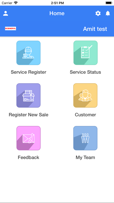 General AirConditioner Dealer Screenshot