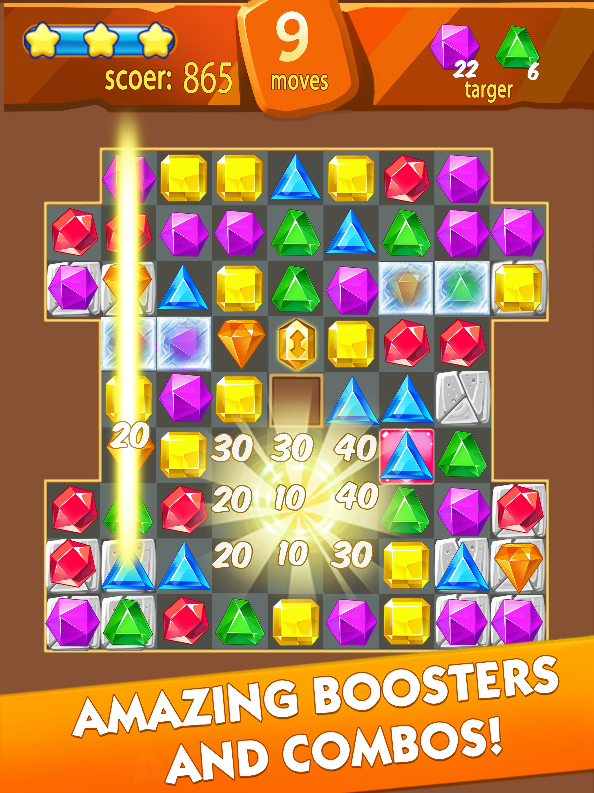 Jewel Fever - Match 3 Games screenshot 6