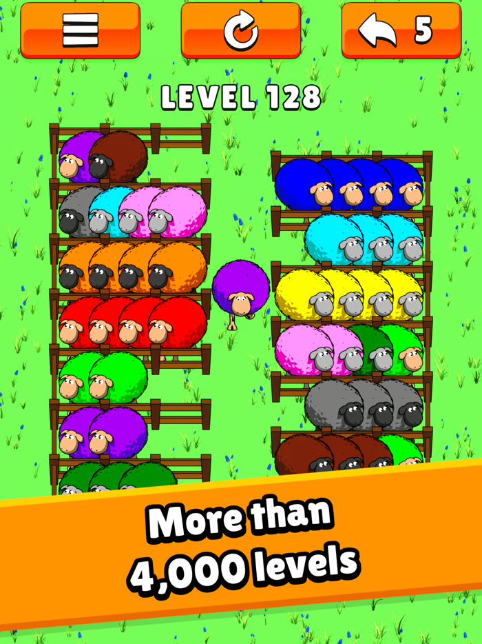 Sheep Sorting Puzzle