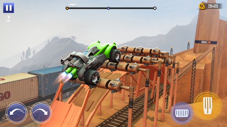 Mega Car Stunt Drive Car Games screenshot-4