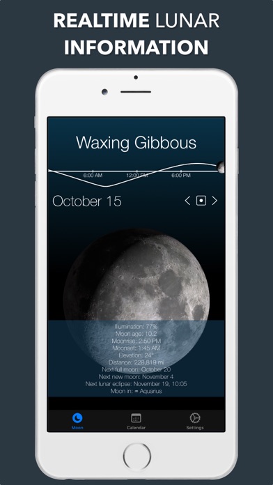 Lunar Phase Widget Screenshot