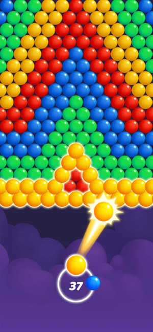 Enjoy your good old Bubble Shooter game!