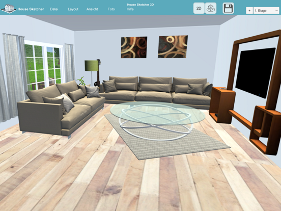 House Sketcher iPad app afbeelding 2