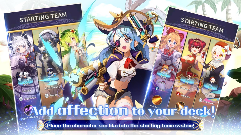 #2. Merge Girls : Idle RPG (iOS) 由: 주식회사 초콜릿소프트