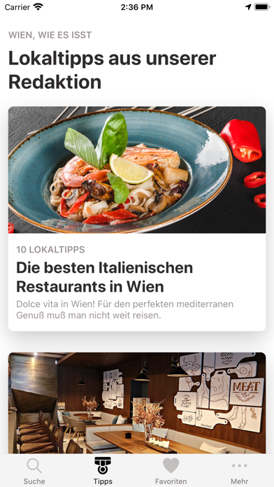 Wien, wie es isst– Lokalführer Screenshot
