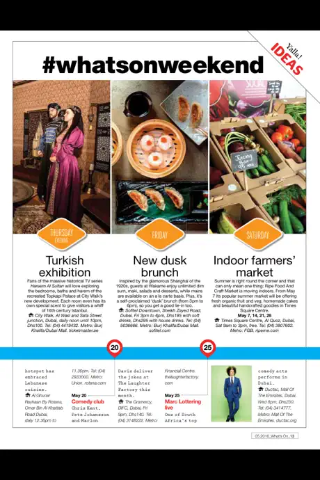 What's On Dubai