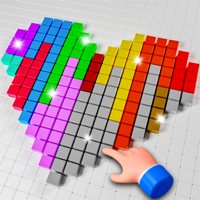 Pixel Bloom Tap Color Puzzle