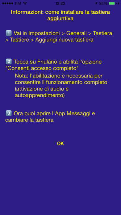 Tastiera Friulana Screenshot