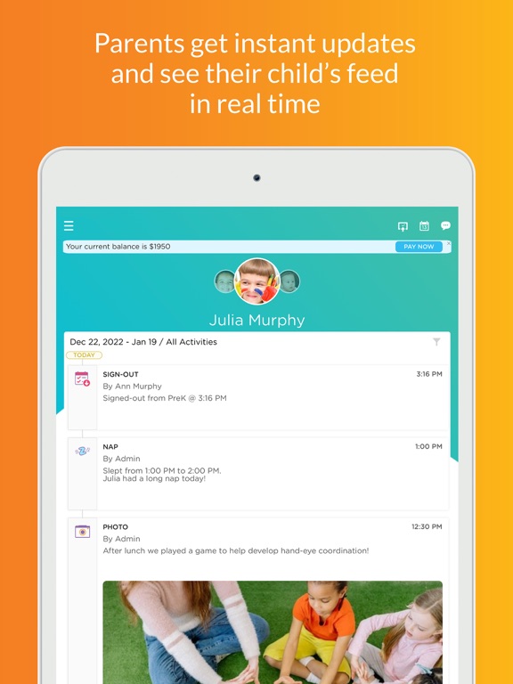 Screenshot #4 pour Procare: Childcare App