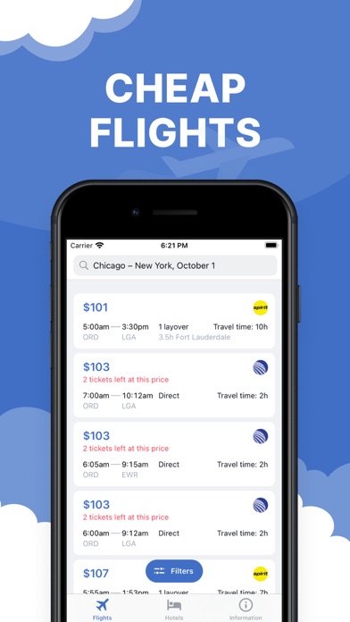 Flights & Hotels. Cheap travel Screenshot