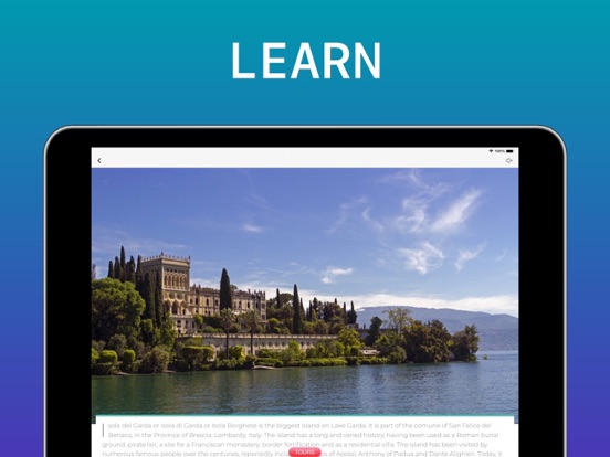 Lake Garda Travel Guide iPad screenshot 5 - Navigation app