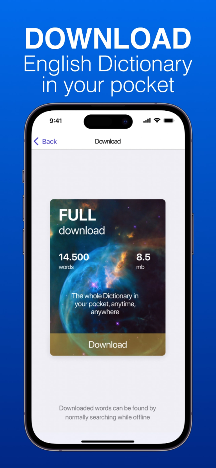Thesaurus Dictionary Offline