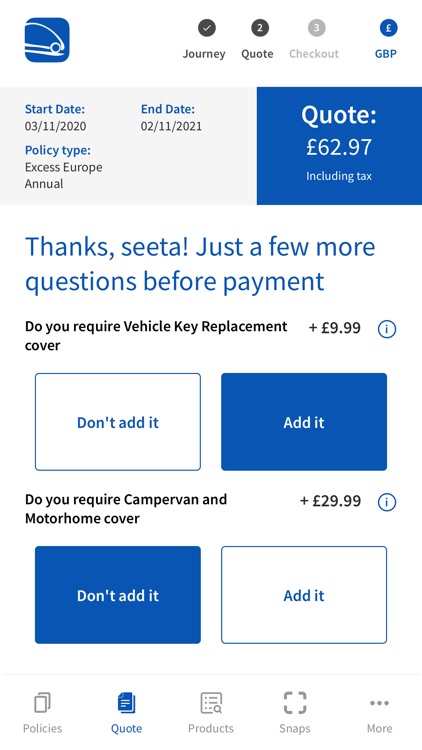 iCarhire - Car Hire Insurance screenshot-3