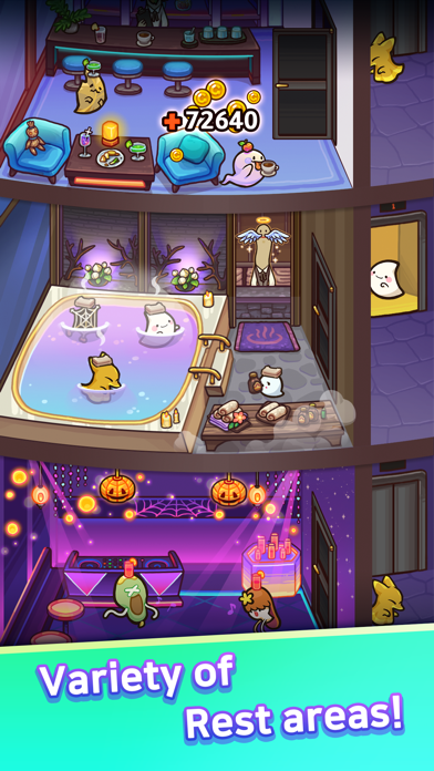 Idle Ghost Hotel: Tycoon Game Screenshot