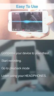 e-stethoscope & auscultation iphone screenshot 3