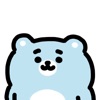 sad bear sticker icon