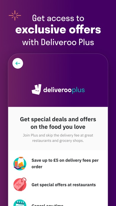 Deliveroo: Food Delivery App Screenshot