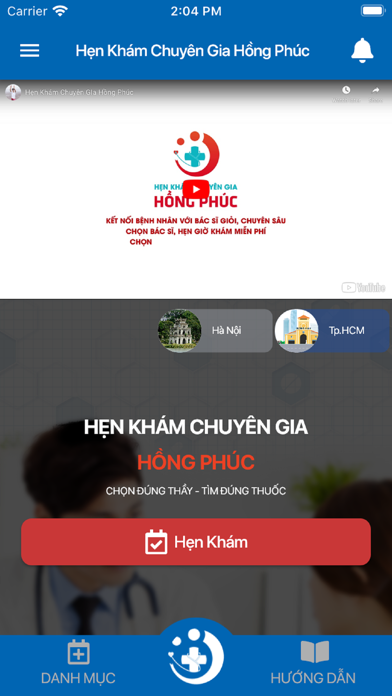 Hẹn khám chuyên gia Hồng Phúc Screenshot 1 - AppWisp.com Hẹn khám chuyên gia Hồng Phúc Screenshot 1 - AppWisp.com
