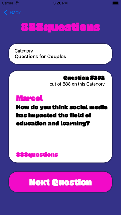 888questions Screenshot