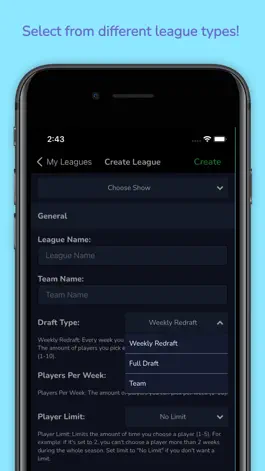 Game screenshot RealTVFantasy apk