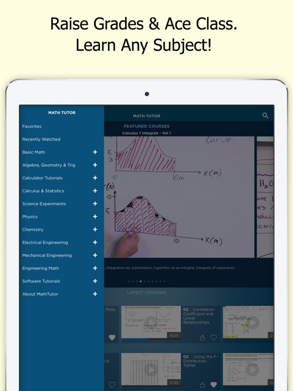 Math and Science Tutor iPad screenshot 5 - Education app