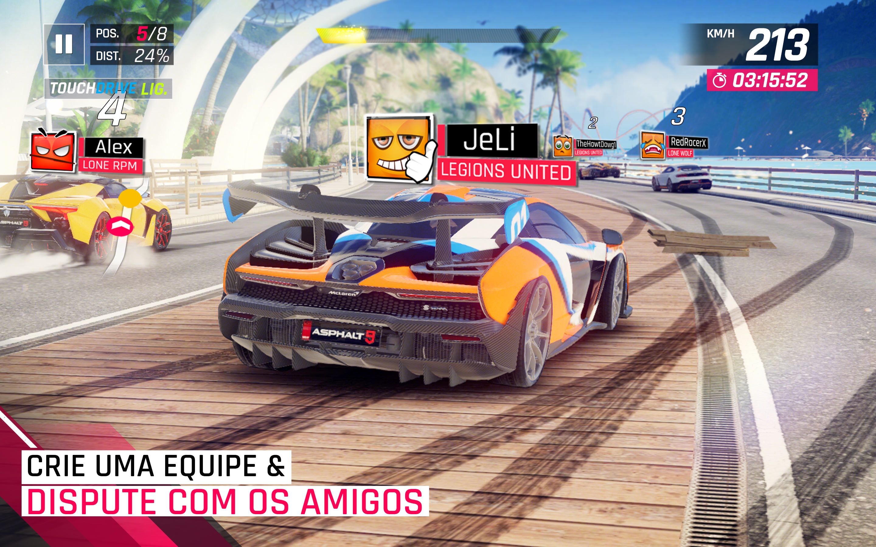 Screenshot do app Asphalt 9: Legends