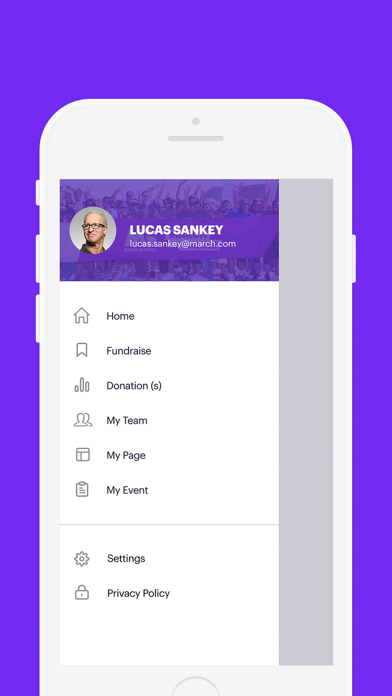 March for Babies for iPhone Screenshot