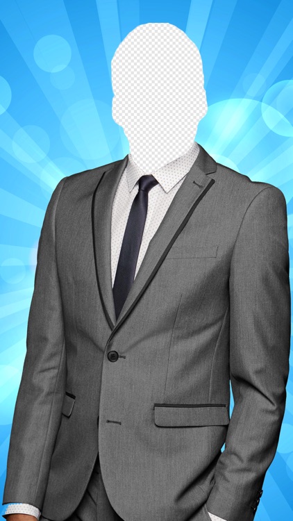Men Suit Photo Montage