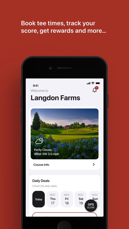 Langdon Farms Golf Tee Times
