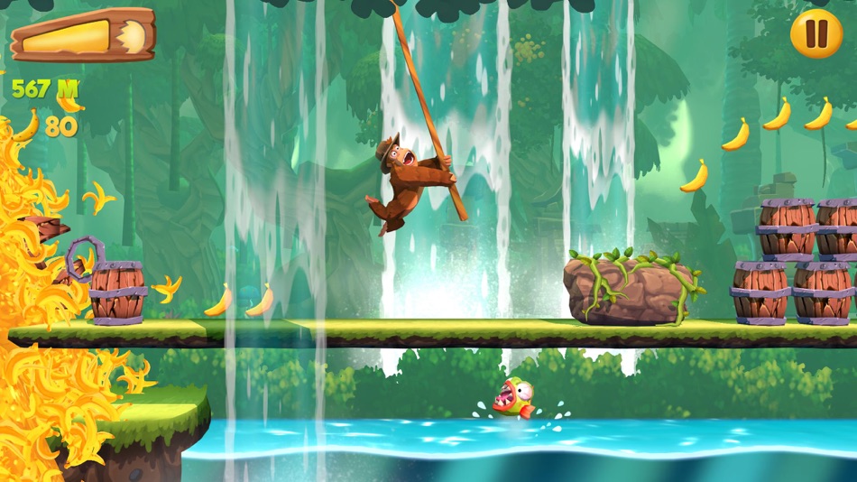 #7. Banana Kong 2 (iOS) 来自: FDG Entertainment GmbH & Co.KG